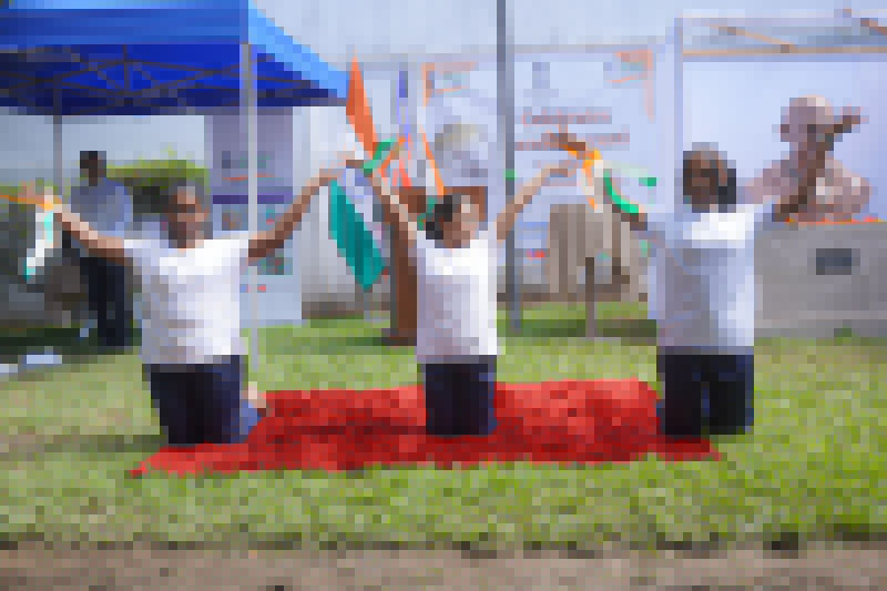 Unveiling of the bust of Mahatma Gandhi in Monrovis on Gandhi Jayanti - 2 October 2026
